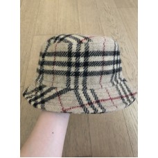 Burberry London Wool Nova Bucket Hat Mujer&apos;s Size Medium  eb-56910342